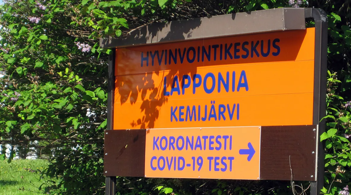 Hyvinvointikeskus Lapponia Kemijärvillä.