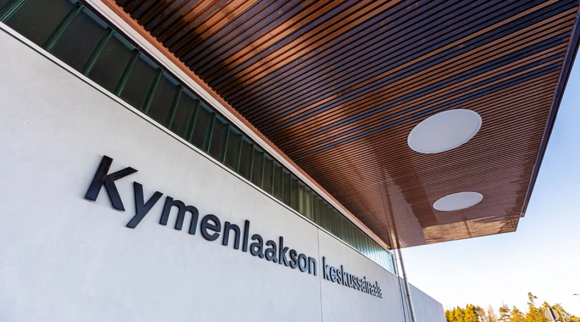 Kymenlaakson keskussairaala.