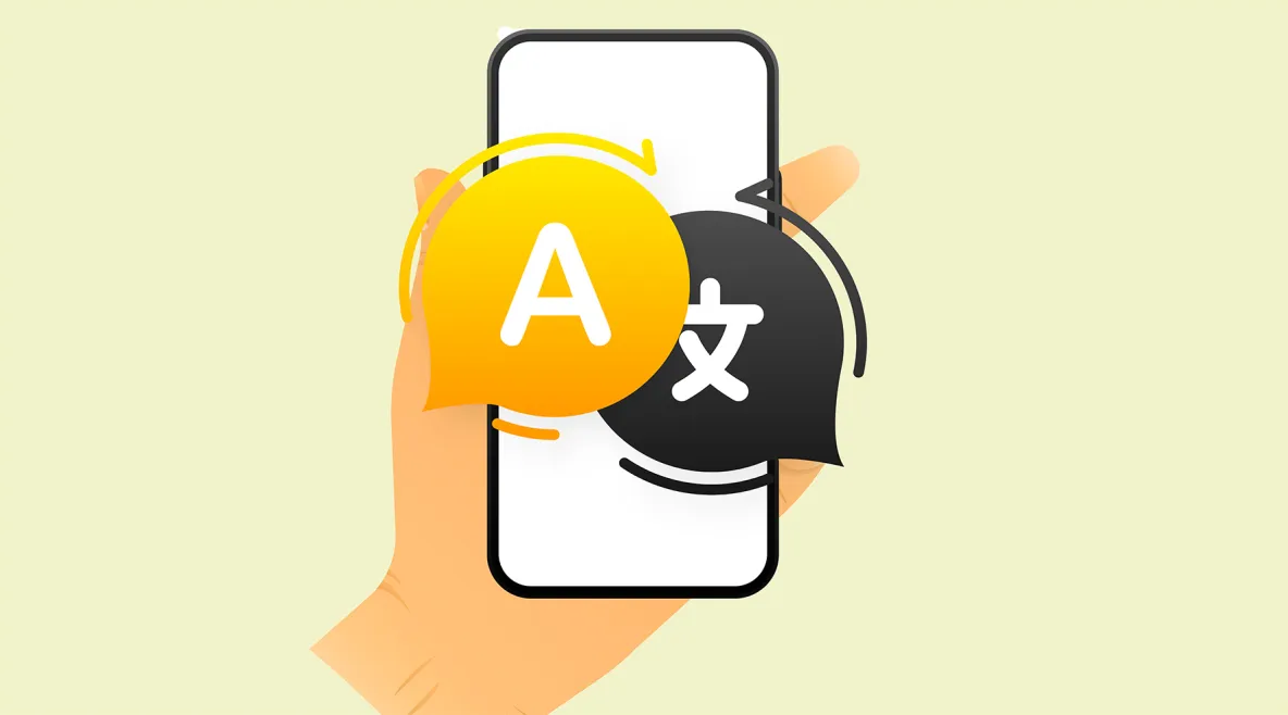 Piirroskuva kännykästä