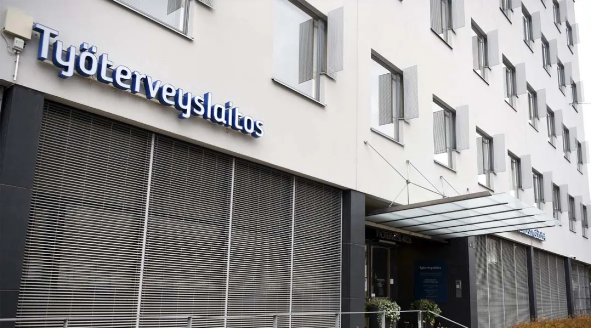 Työterveyslaitos ulkoapäin kuvattuna