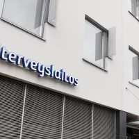 Kuvassa Työterveyslaitoksen talo ulkoapäin, laitoksen nimi näkyy.