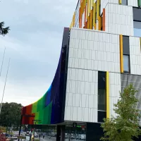 Uusi Lastensairaala ulkoa
