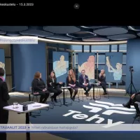 Panelistit Tehyn Suuressa sote-keskustelussa