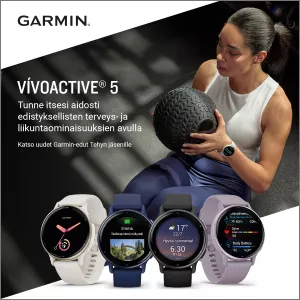 Garmin-mainos.