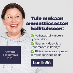 Ammattiosastovaalit 2025.