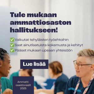 Ammattiosastovaalit 2025.