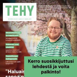 Tehy-lehden 6-7/2026 kansi.