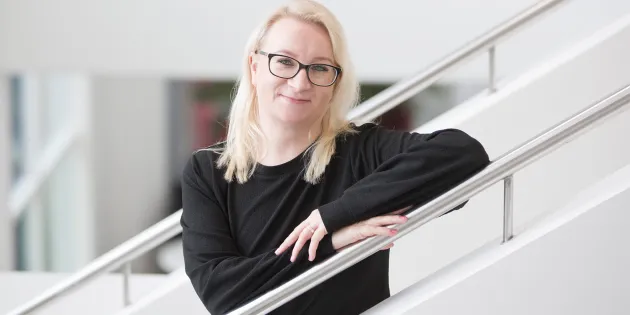 Tehy-lehden kolumnisti Saara Pasanen.