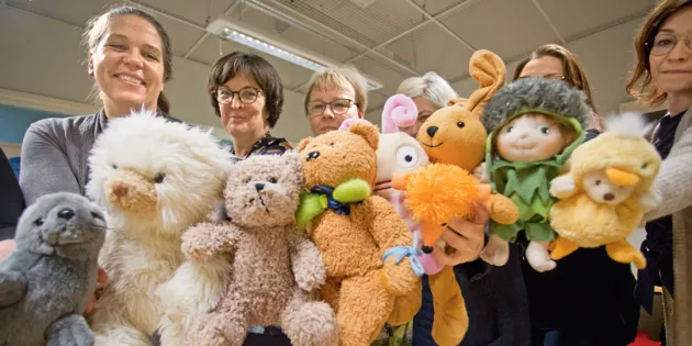Oulun mallin epävakaatyöryhmä. Vasemmalta Katariina Laitila, Annaliisa Reiniharju, Virpi Leppänen.