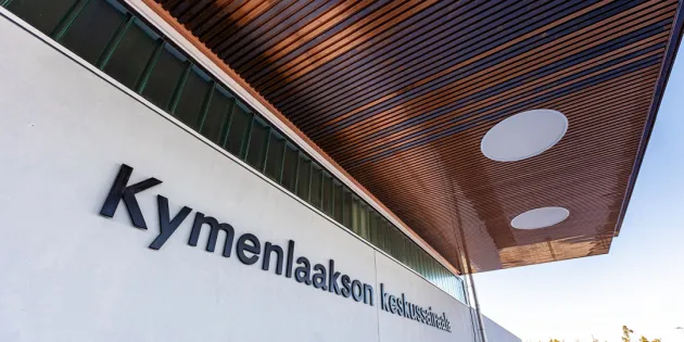 Kymenlaakson keskussairaala.