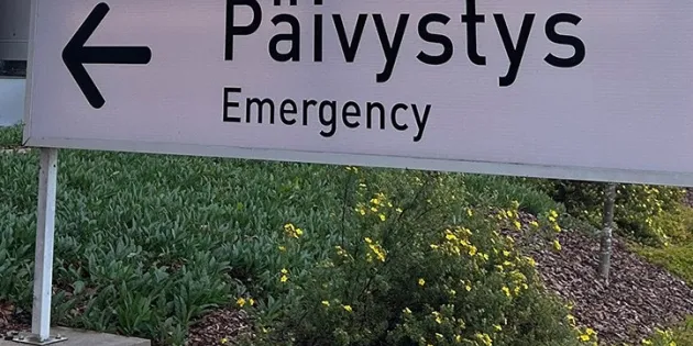 päivystyskyltti