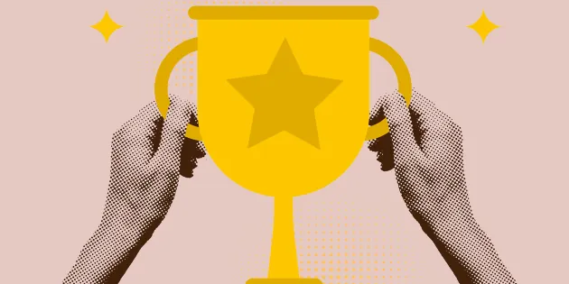 Piirroskuva pokaalista.