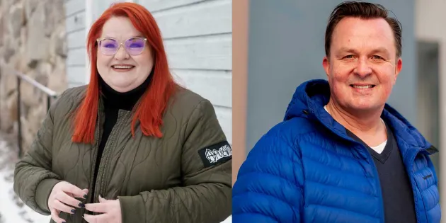 Millariikka Rytkönen ja Kim Yli-Pelkola.