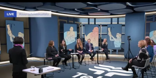 Panelistit Tehyn Suuressa sote-keskustelussa