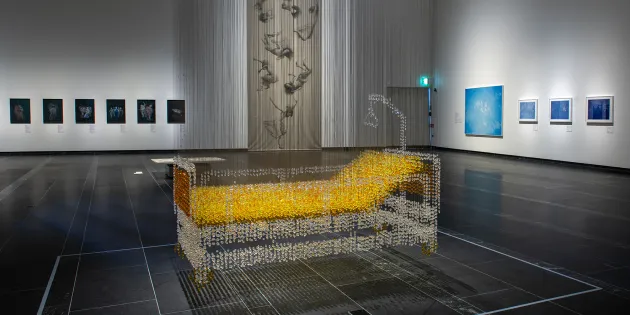 Hanna Vihriälän Nousutuki-teos.