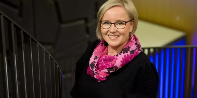 Väitöstutkija Paula Piirainen.