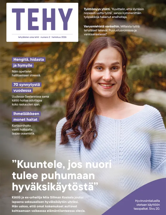 Tehy-lehden 2/2026 kansi.