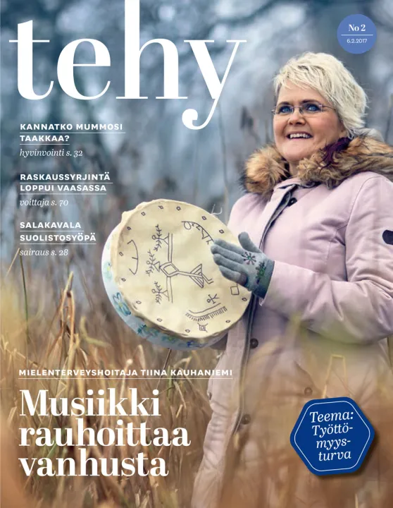 tehy-lehti 2/2017 kansi