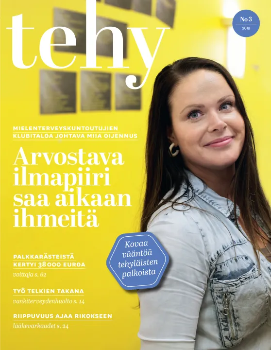 tehy-lehti 3/2018 kansi