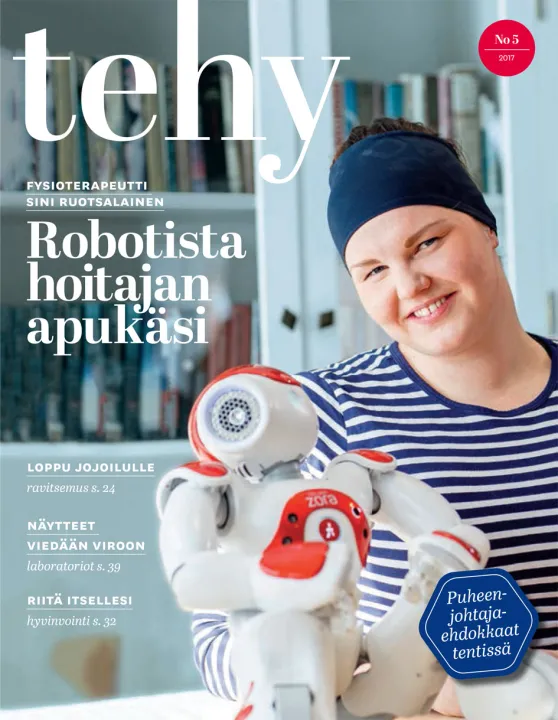 tehy-lehti 5/2017 kansi