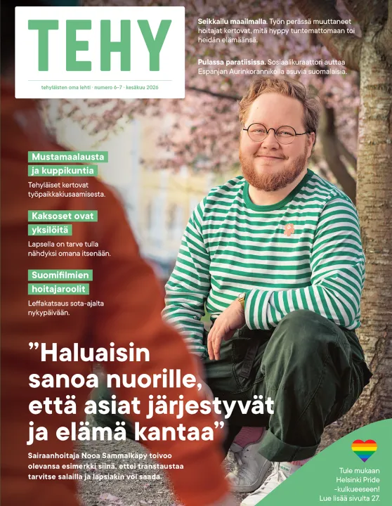 Tehy-lehden 6-7/2026 kansi.