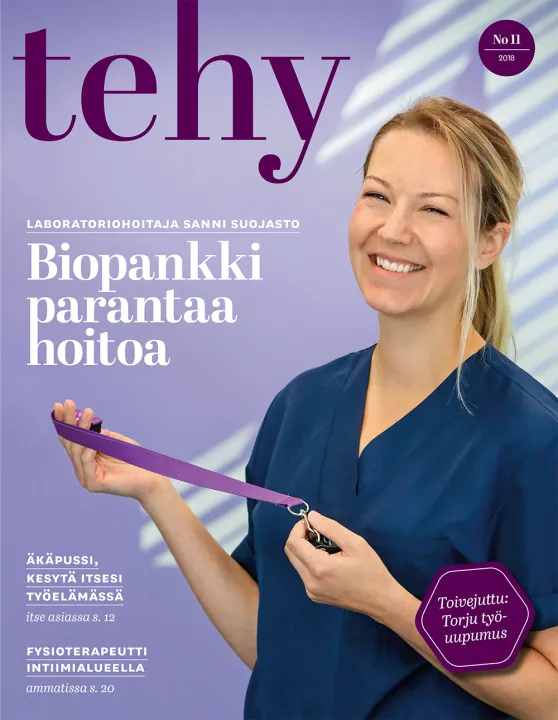 tehy-lehti 11/2018 kansi