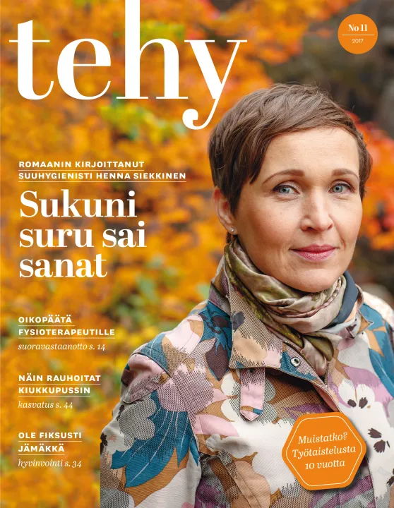 tehy-lehti 11/2017 kansi