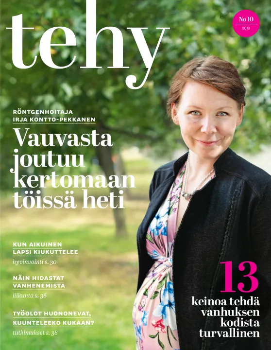 tehy-lehti 8/2019 kansi