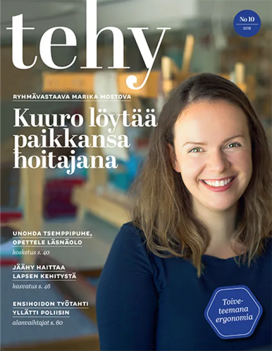 tehy-lehti 10/2018 kansi