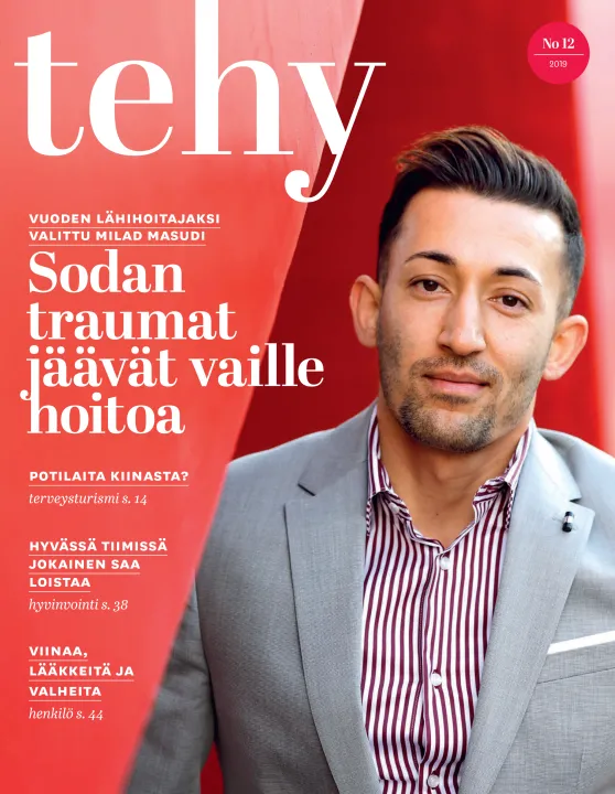 tehy-lehti  12/2019 kansi