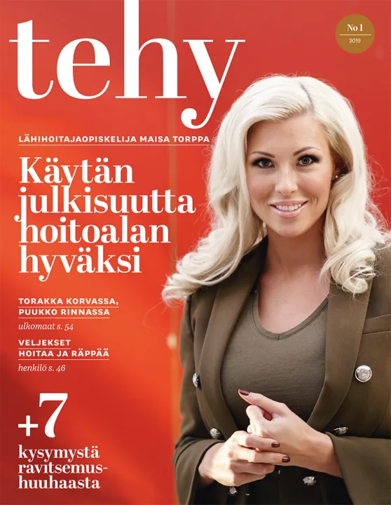 tehy-lehti 1/2019 kansi