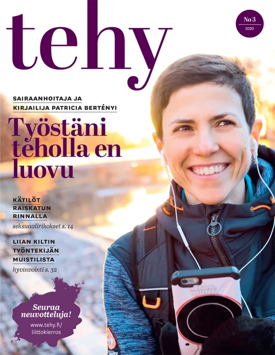 tehy-lehti 3/2020 kansi