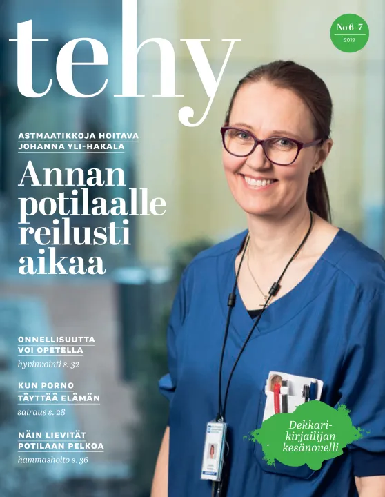 tehy-lehti 6-7/2019 kansi