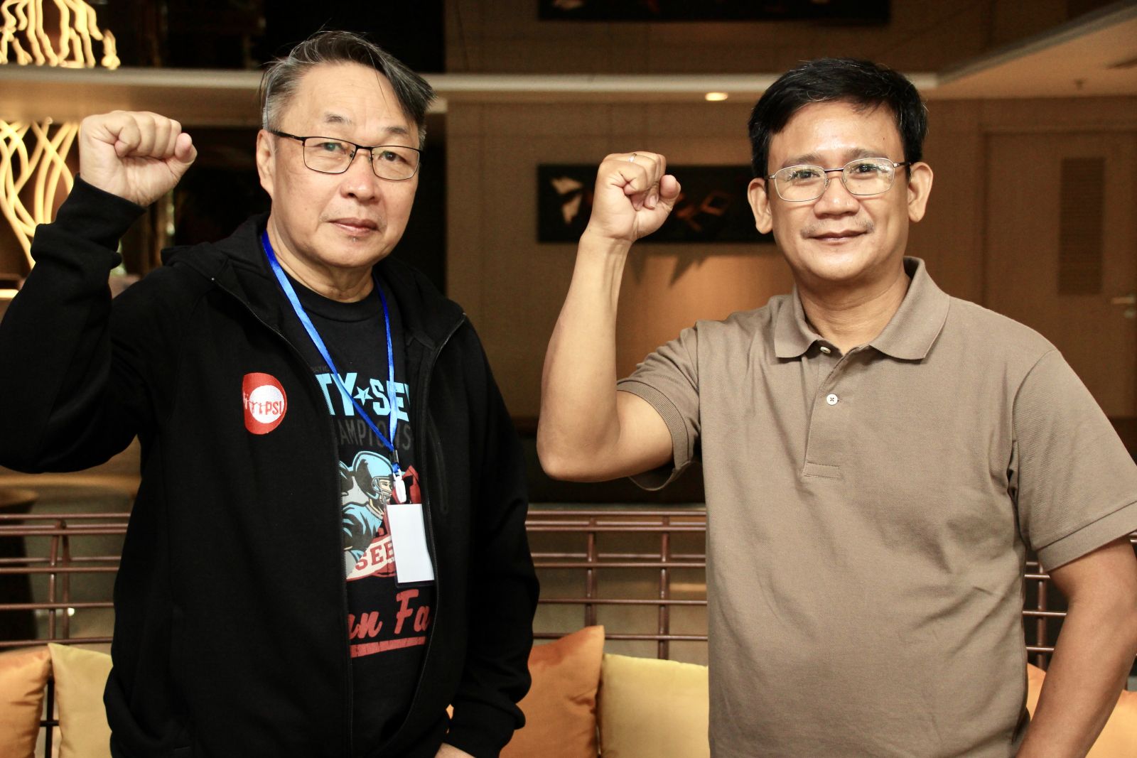 Filippiiniläiset ay-aktiivit PSI:n kokous Bangkok