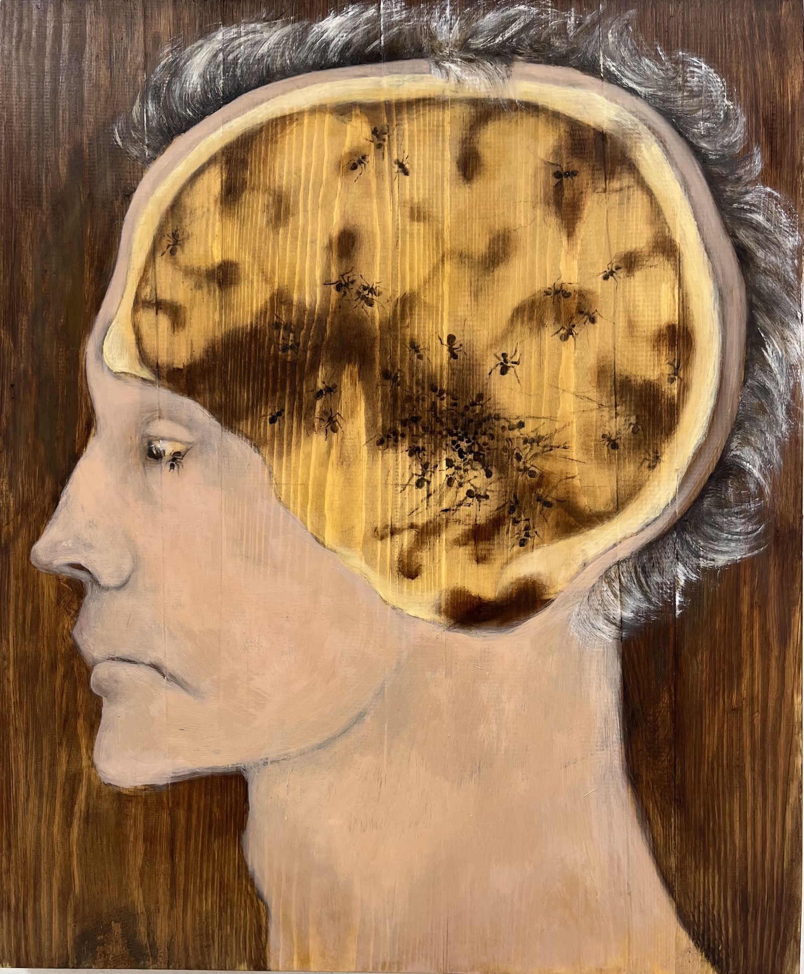 Magdalena Åbergin Tartunnan saanut -teos.