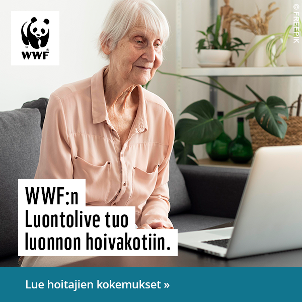 WWW:n mainos luontolive.