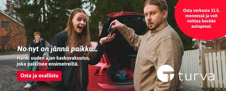 Turvan mainos.