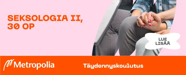 Metropolian mainos.