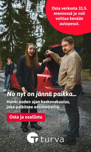 Turvan mainos.