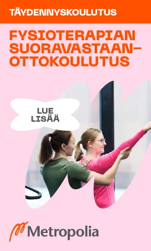 Metropolian mainos.