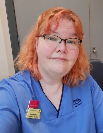 Päivi Mattsson työskentelee vuorovastaavana aikuisten teho-osastolla Skotlannin suurimmassa akuuttisairaalassa. 